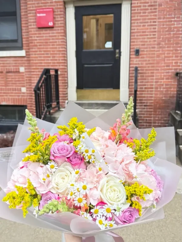 Wild Flower Boston bouquet gallery photograph 02