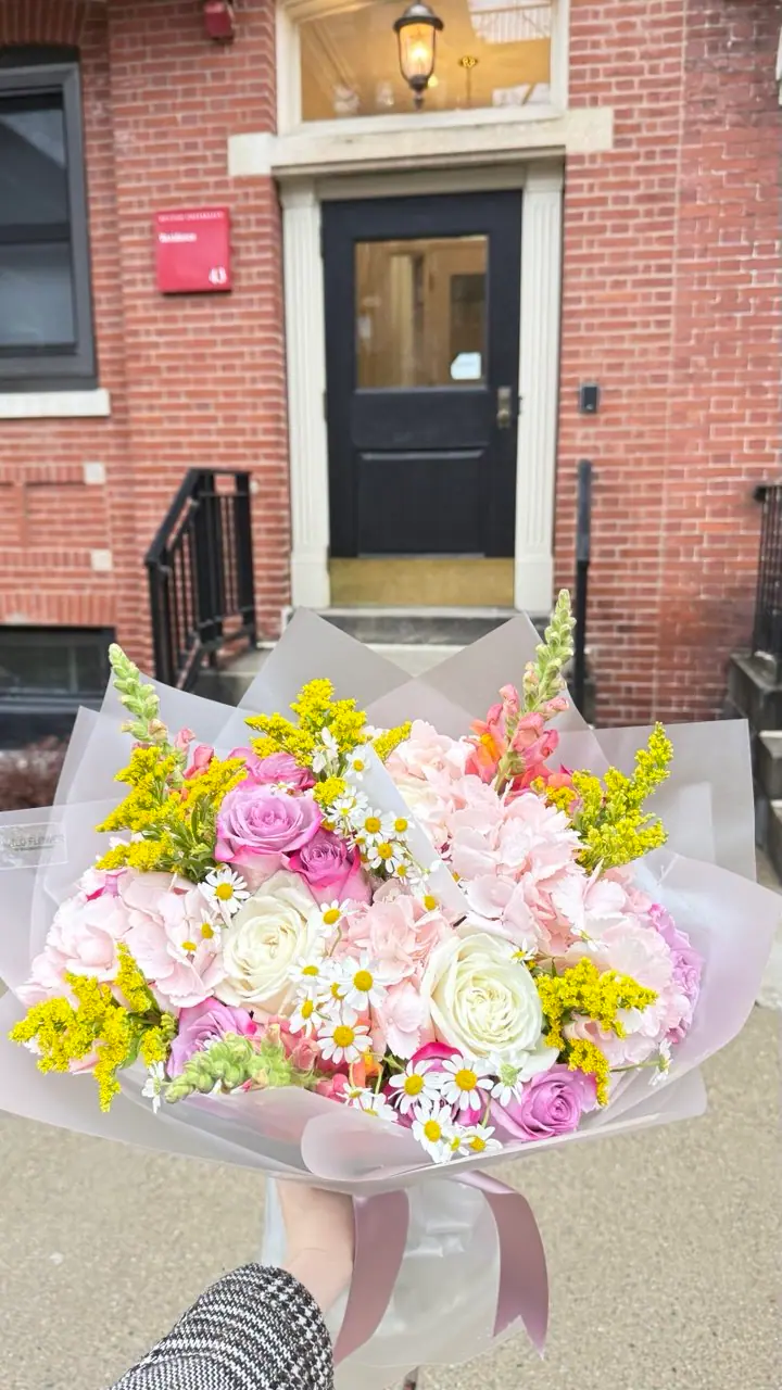 Wild Flower Boston bouquet gallery photograph 02