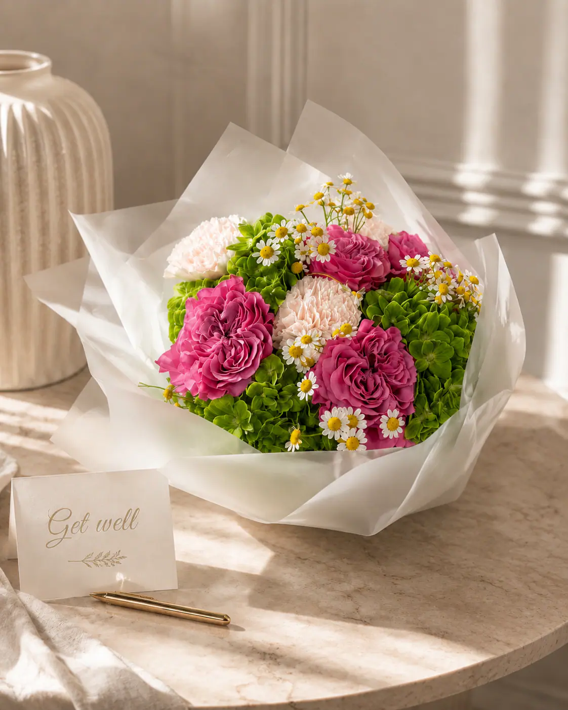 Get Well flowers by Wild Flower Boston