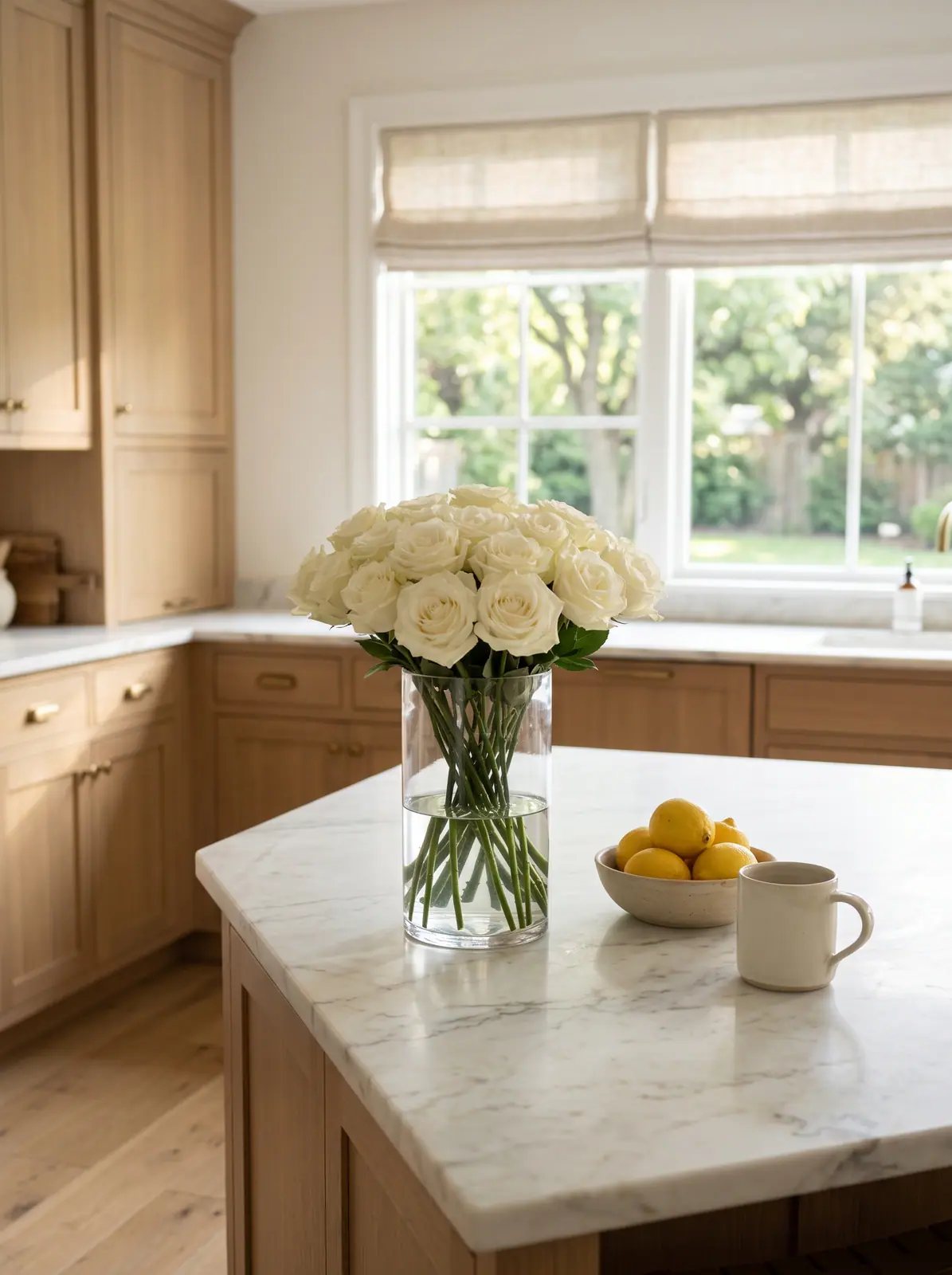 Wild Flower subscription bouquet in a Boston home 3